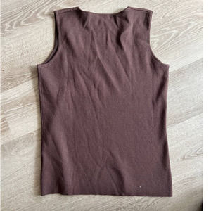 One Girl Who Brown Tank Top